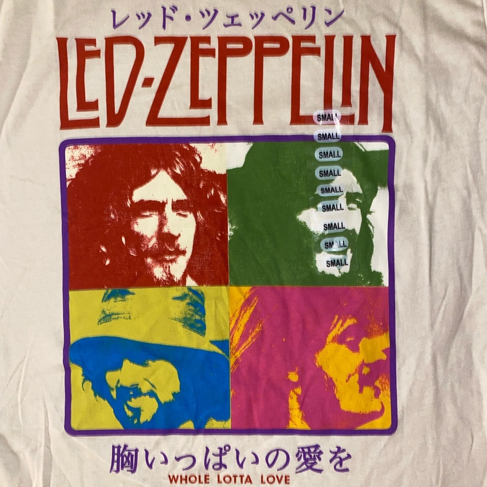 Brand new with tags Led Zeppelin t-shirt. Size small.